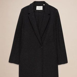 Aritzia Babaton Stedman Coat Heather Grey Small